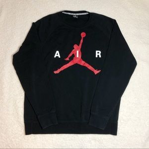 Air Jordan Black Jumpman Crewneck Sweater XL